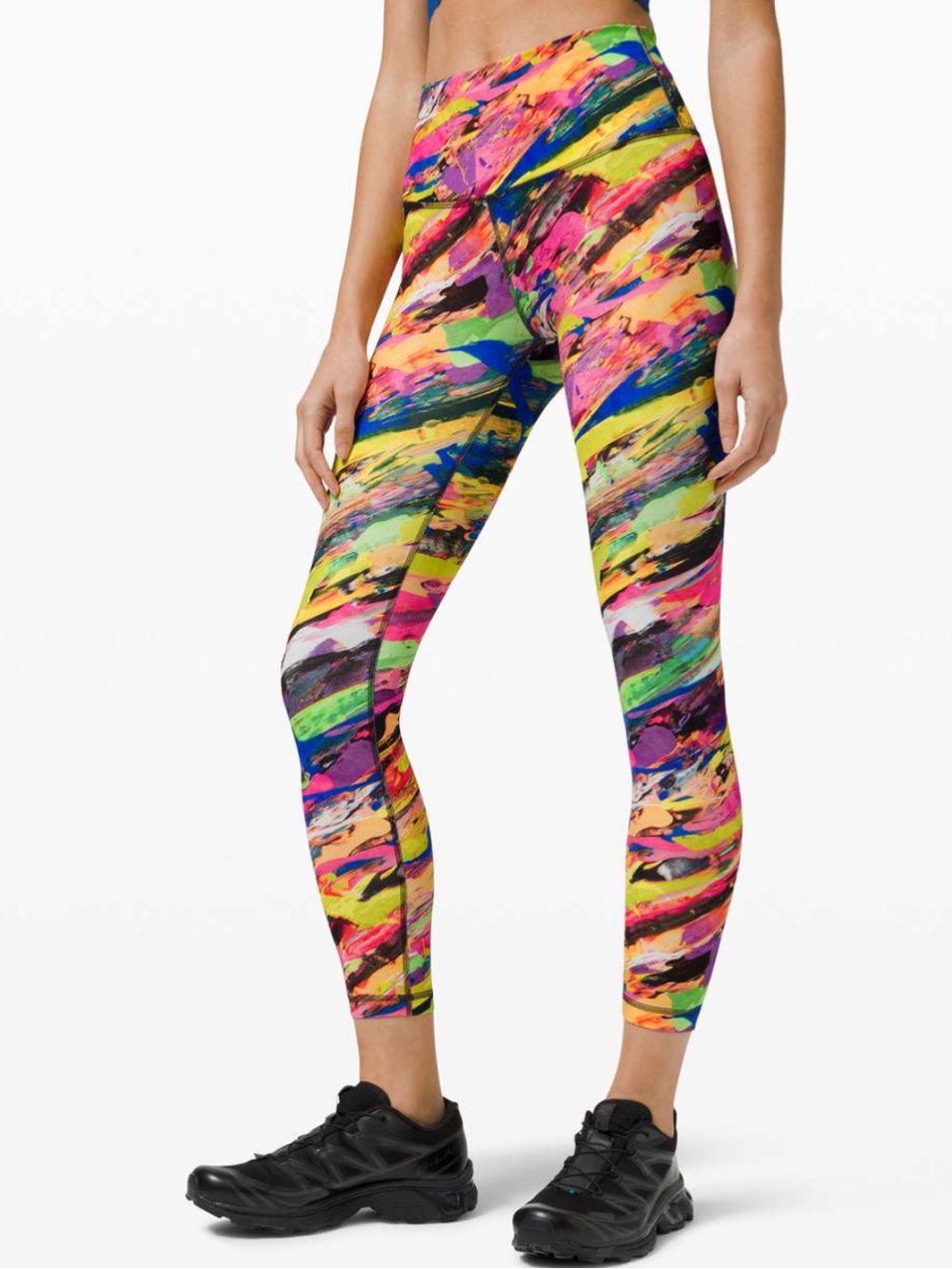 Lululemon Wunder Train High-Rise Tight Catalyst Multi Color Size 6